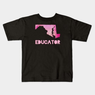 Maryland Educator Kids T-Shirt